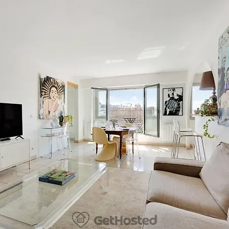 Apartament Eiffel Tower View - Charming Artist Flat - Gethosted *